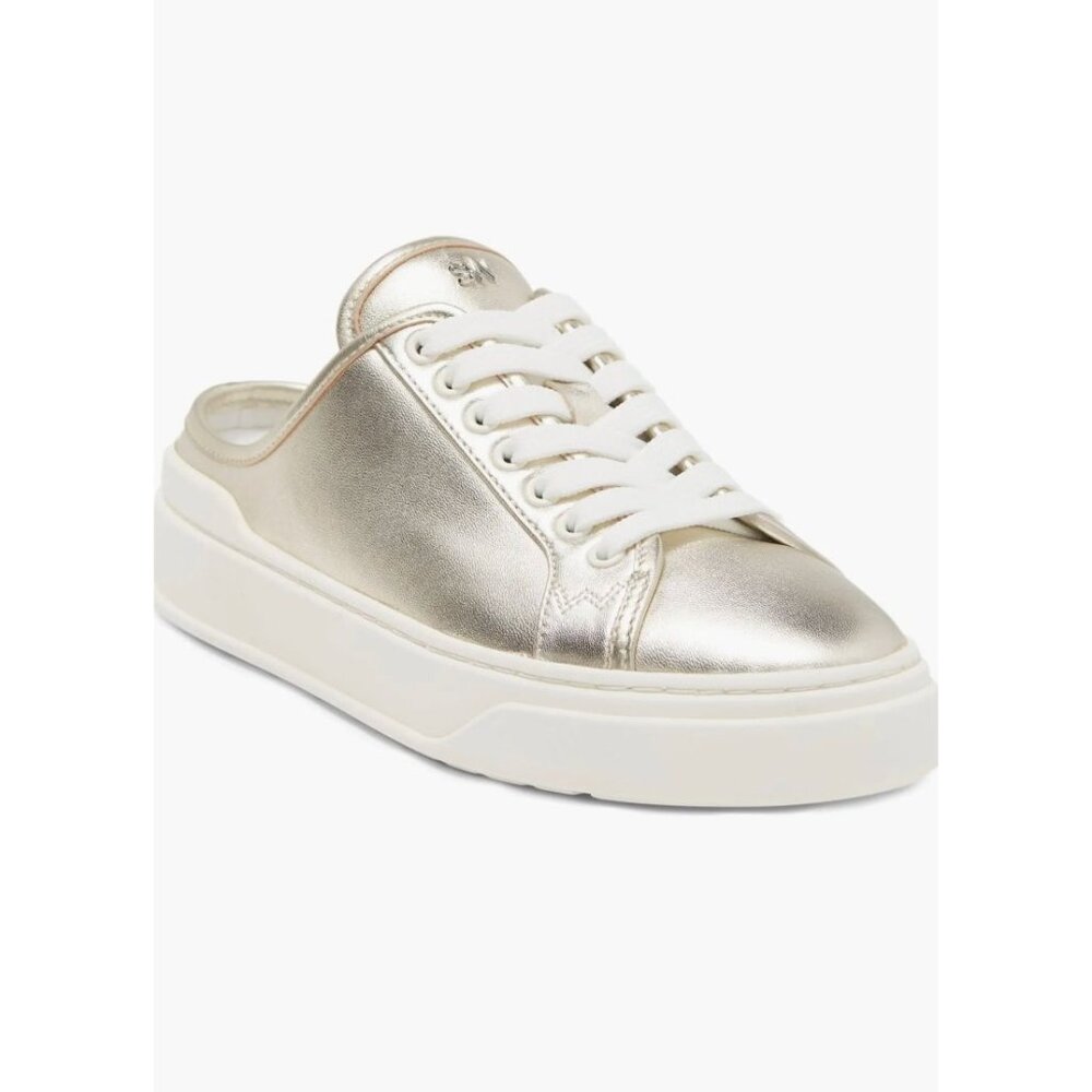 Stuart Weitzman Skater Open Back Mule Sneakers Si… - image 1